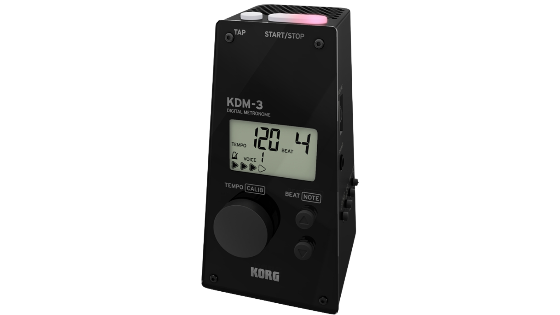 A Korg KDM-3 metronome