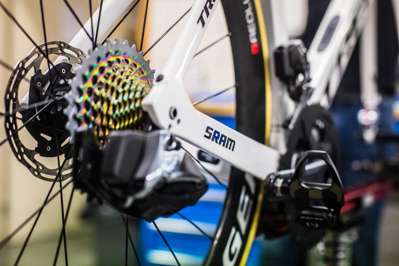 Mads Pedersen's World Champion Trek Madone
