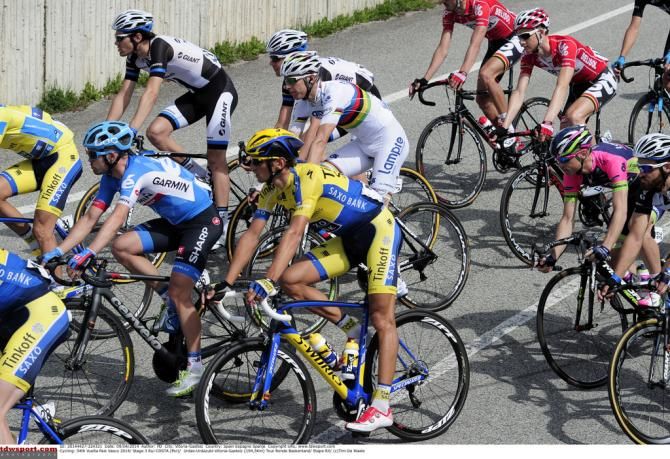 Rui Costa (Lampre Merida) in the bunch