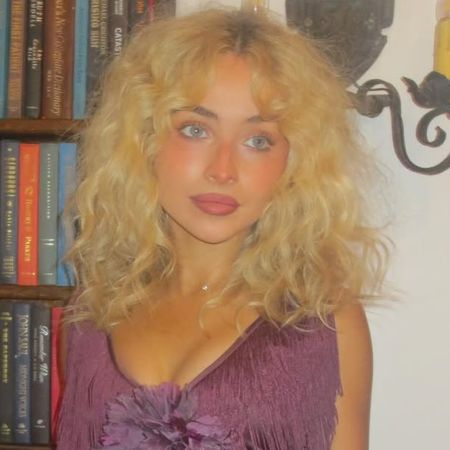 Sabrina Carpenter's purple dress tapped into the fringe trend on her 27th birthday