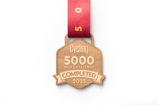 CW5000 finishers medal