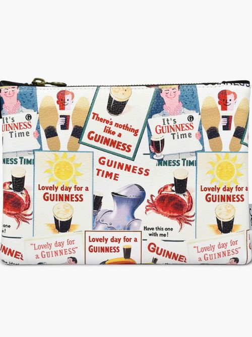 Guinness Icon Zip Tote Valuables Pouch
