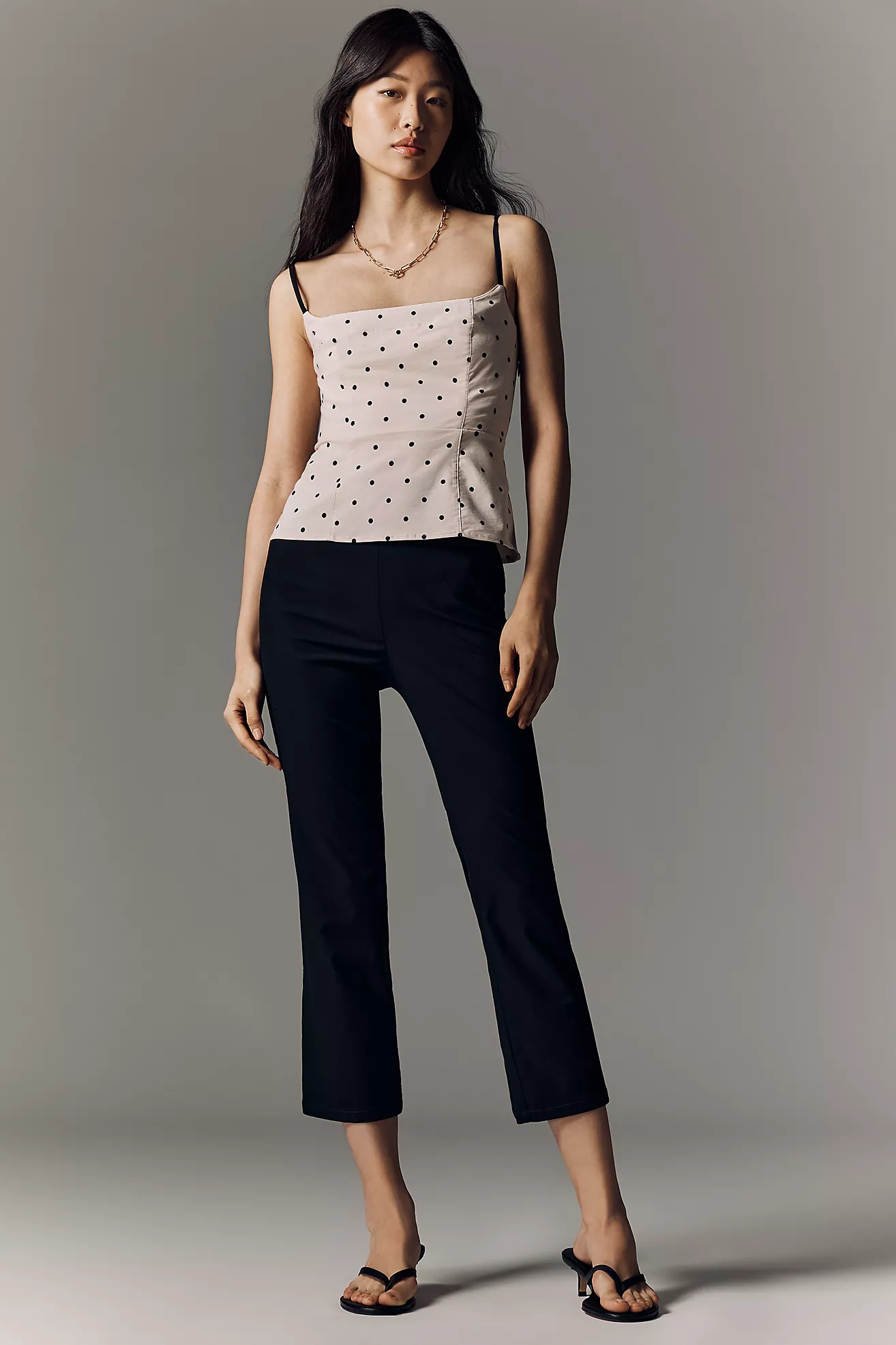 Maeve Pull-On Capri Pants