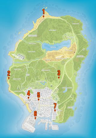 GTA Online Finder's Keepers map