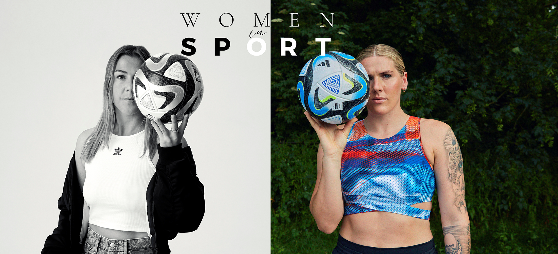 Millie Bright and Mary Earps Fashion's DIgest shoot