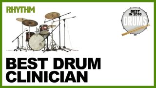 Who is the best drum clinician of 2018?