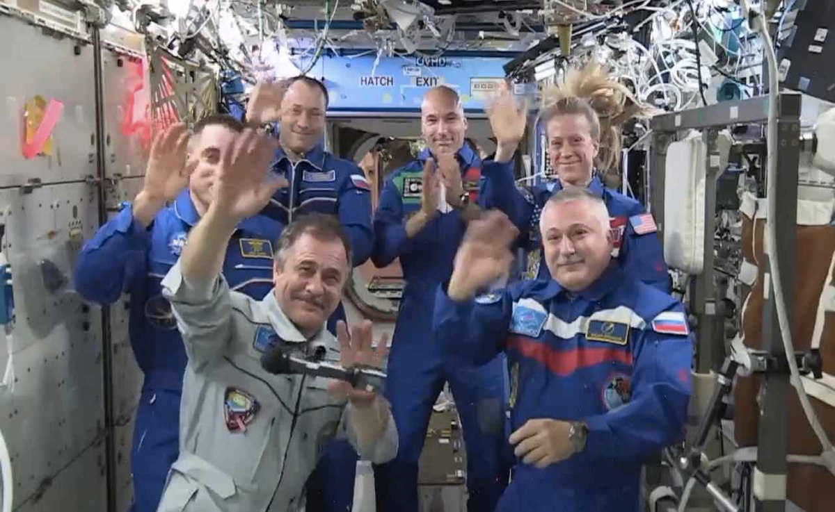 Expedition 36 on International Space Station