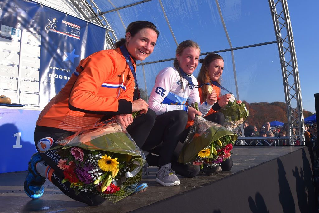 It was an all-Dutch podium