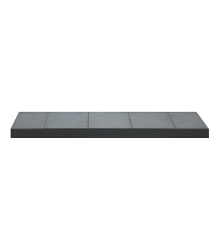 56-Inch Porcelain Slate Tiled Hearth With Tongue