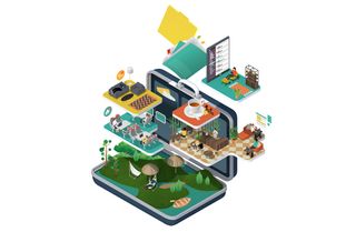 Isometric drawing: Slack