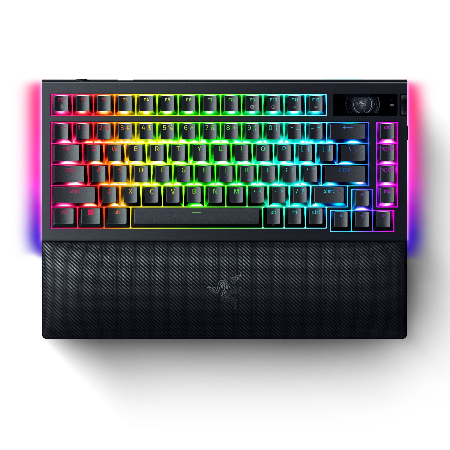 A render of the Razer BlackWidow V4 Pro 75%.