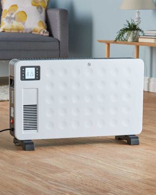 Convector heater with remote