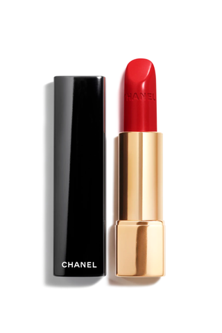 Chanel red lipstick