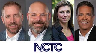 NCTC SVPs (from l.) Steve Beardslee, Rob Smith, Shelly Thompson and Stewart Myers