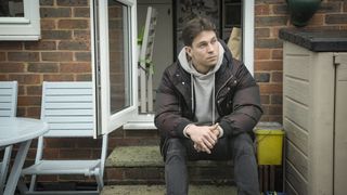 Joey Essex contemplating what happened to his mother Tina when he was just a boy.