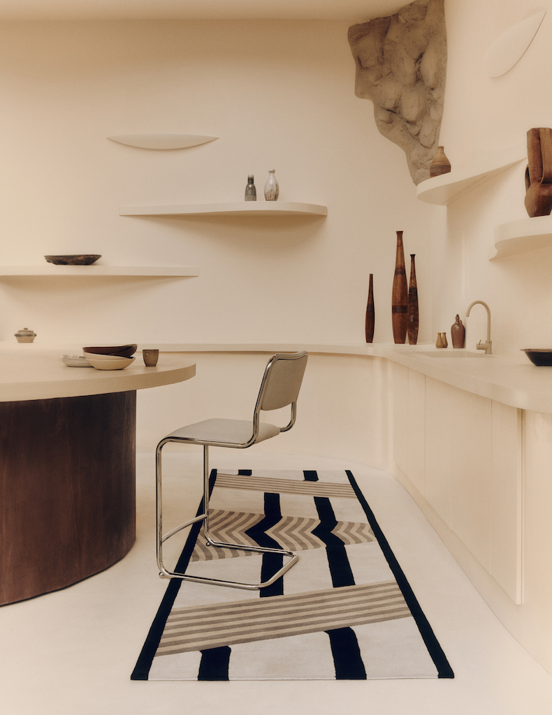 Deirdre Dyson melange rug collection