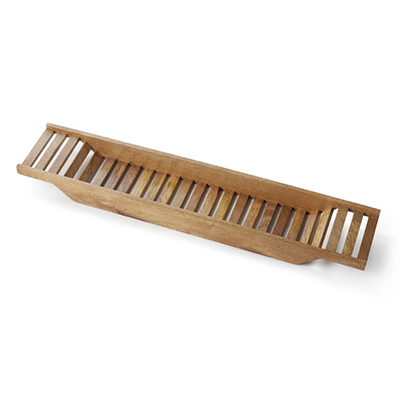 Habitat bamboo bath tray