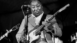 Muddy Waters at Northwestern University in Evanston, IL on May 23, 1981.
