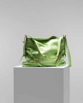 Givenchy Voyou bag photographed in plinth