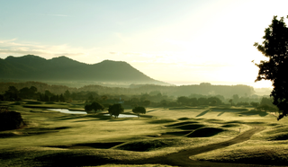 Pula golf course as the sun rises