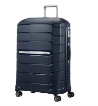 Samsonite Flux Spinner Expandable Suitcase, Navy Blue - was £195, now £102.38