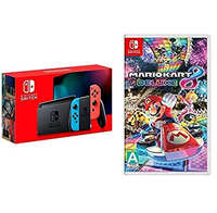 Nintendo Switch with Mario Kart 8 Deluxe: $347.49 at Amazon