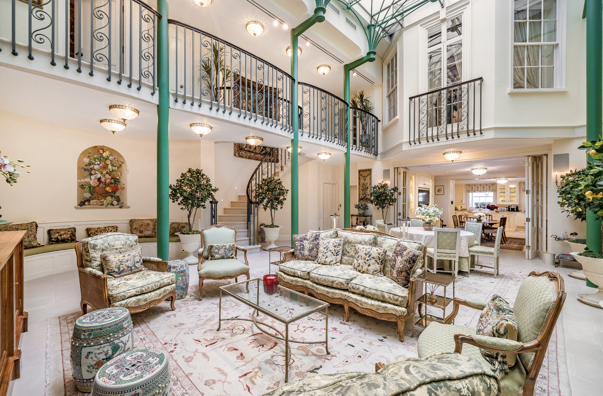 Inside the property on Charles Street