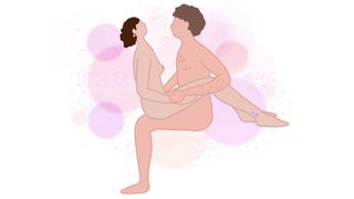Illustration for the edge of heaven sex position