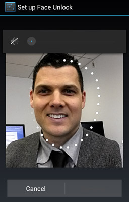 Facial Recognition on Ice Cream Sandwich