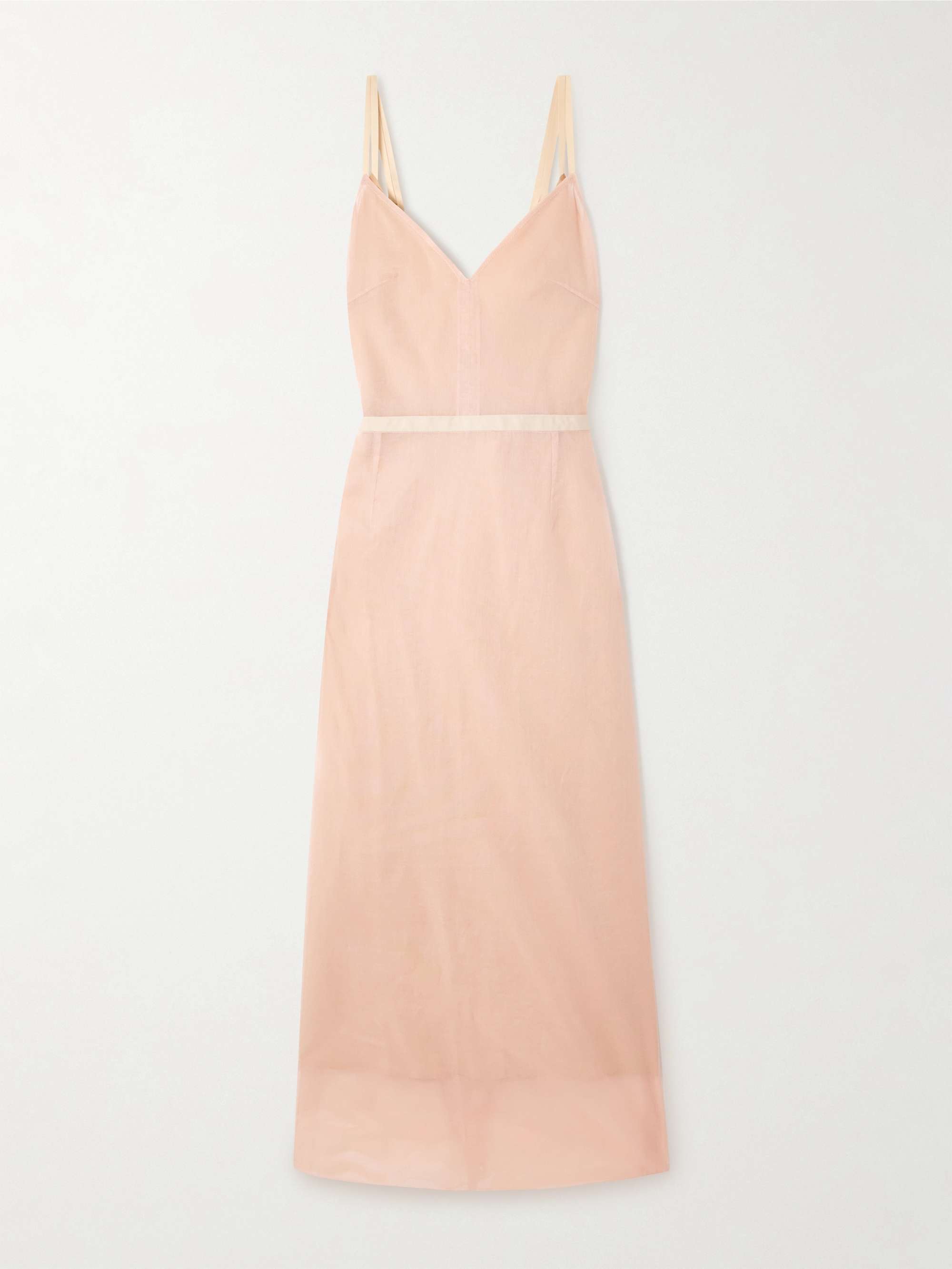 Layered Cotton-Gauze Gown