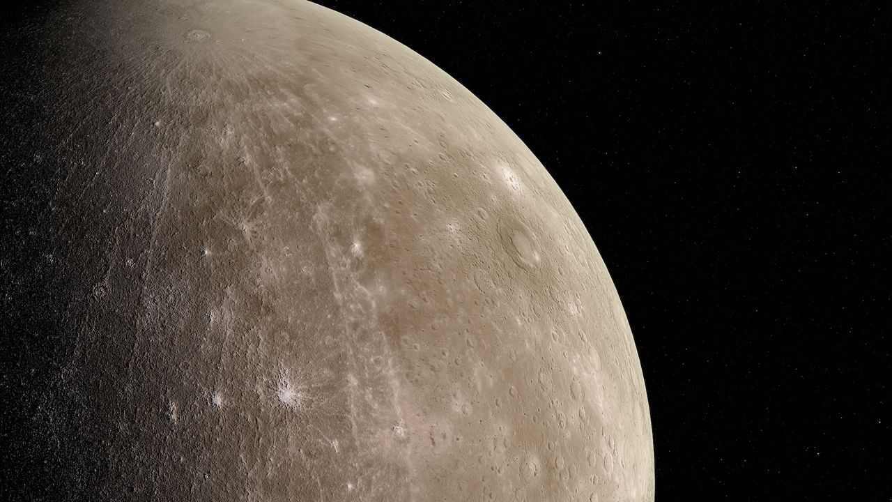 A close-up of Mercury