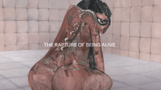 beef title card "the rapture of being alive"