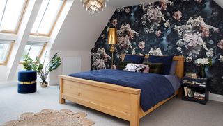 Sara Colclough and David Brass have added character to their new build home with a colourful makeover