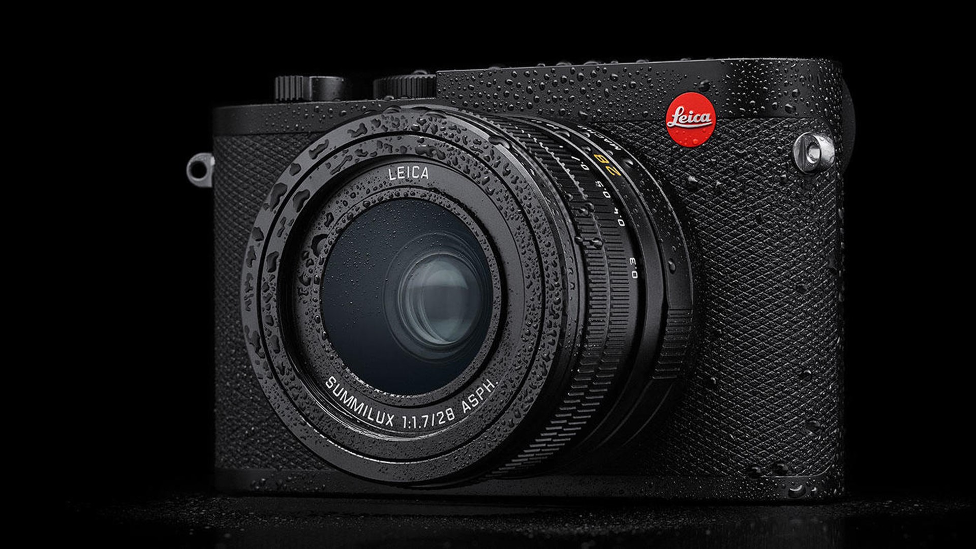 Leica Q2 close up of lens, press material