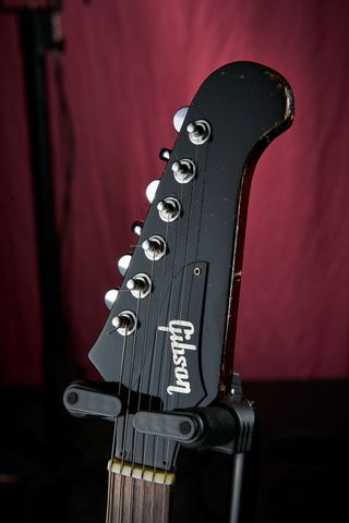 Gibson Firebird III belonging to Noel Gallagher's High Flying Birds guitarist Gem Archer