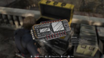 Resident Evil Requiem detonator location and how to find all parts guide