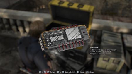 Resident Evil Requiem detonator location and how to find all parts guide