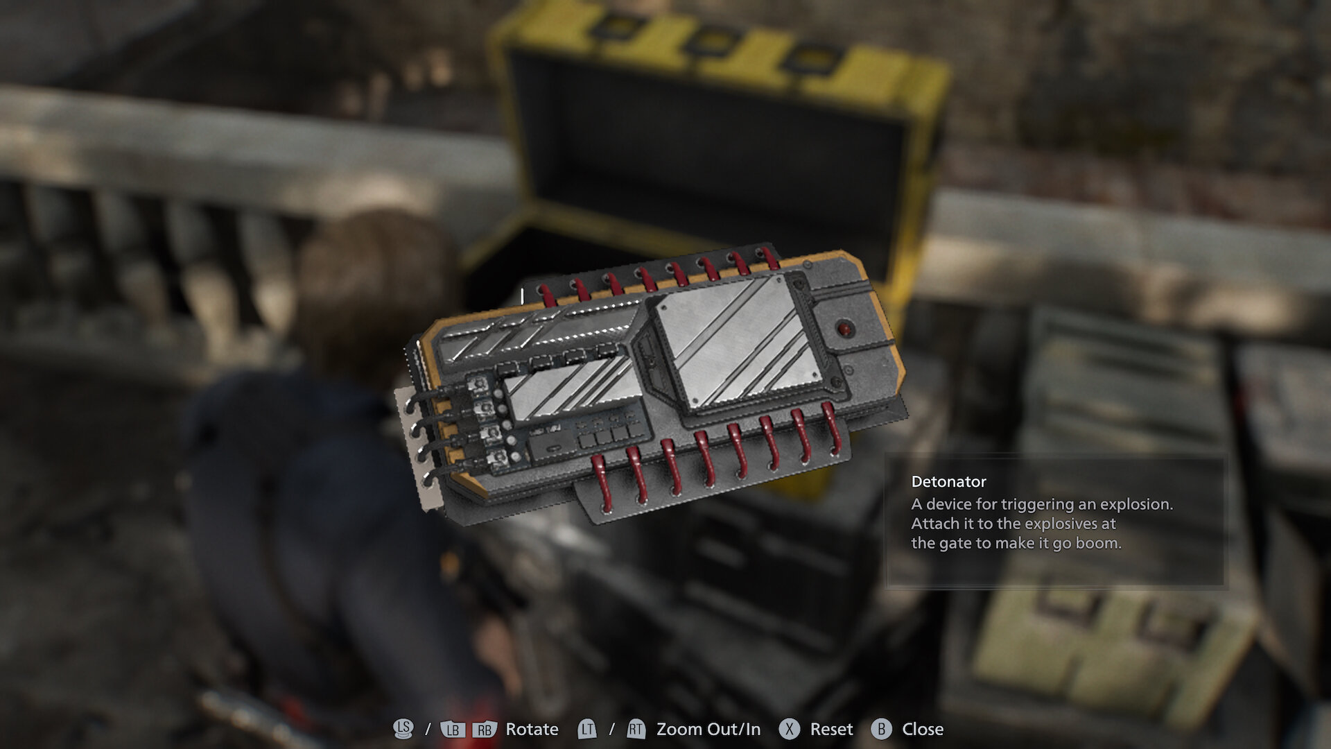 Resident Evil Requiem detonator location and how to find all parts guide