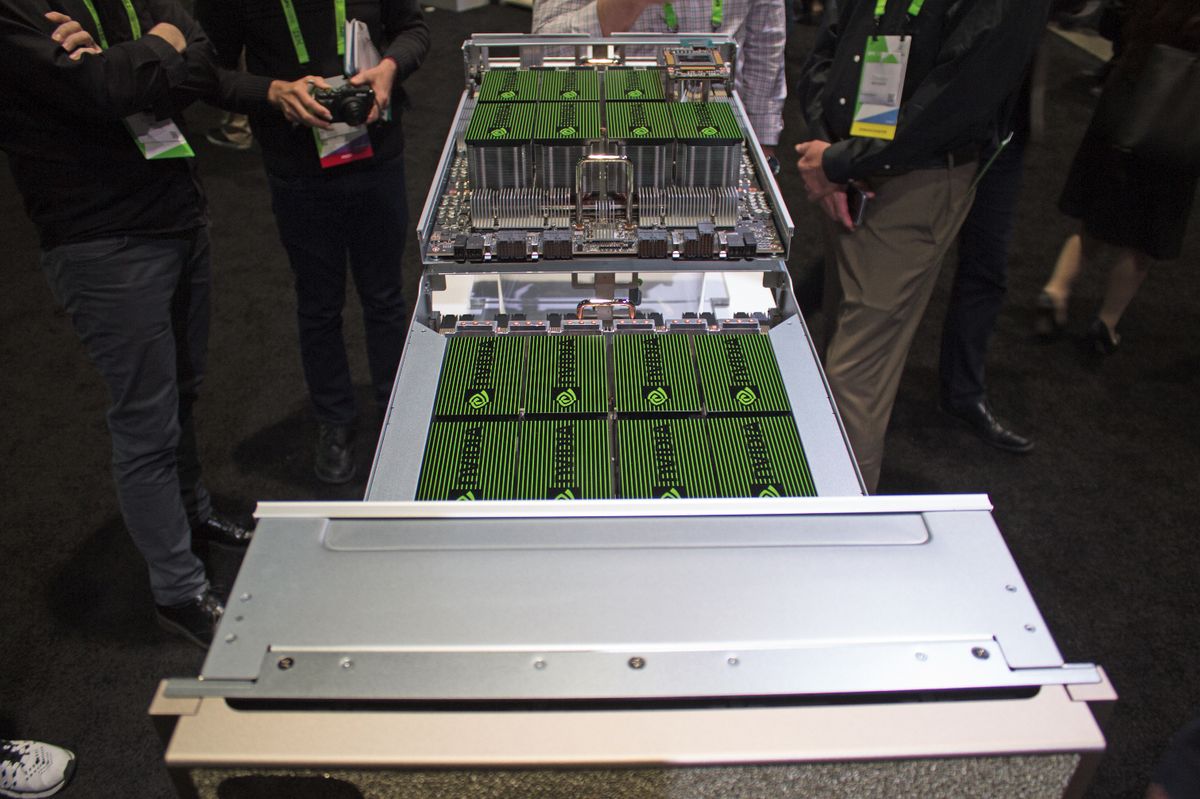 Inside The World's Largest GPU: Nvidia Details NVSwitch | Tom's Hardware