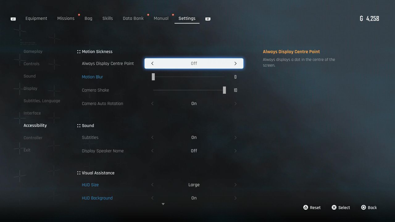Stellar Blade accessibility 1