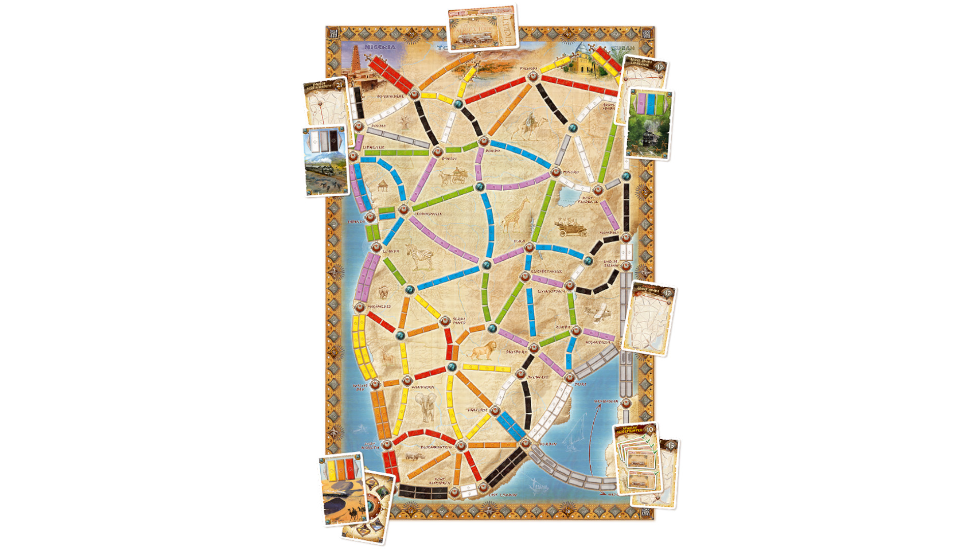 Ticket to Ride: The Heart of Africa