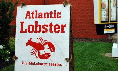 McDonald's might do well to jump on its novelty sandwich fame and bring back the McLobster. Or, perhaps, the lobster roll is better left to the pros. 