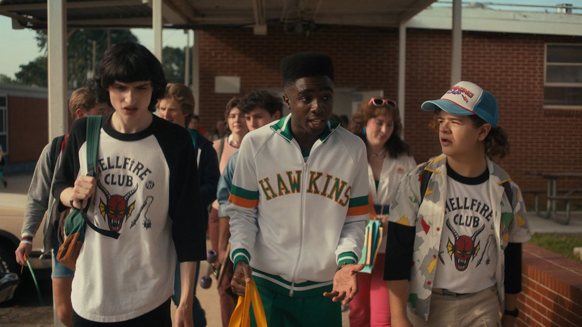 Stranger Things stars Finn Wolfhard Caleb McLaughlin and Gaten Matarazzo