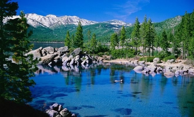 Tahoe is loosely based on a Native American words meaning lake.