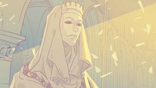 The True Sovereign standing in the sun.