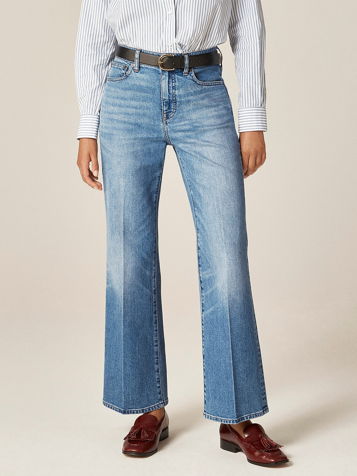 Charley Kickout Cropped Jean