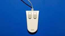 IBM logo on vintage tech