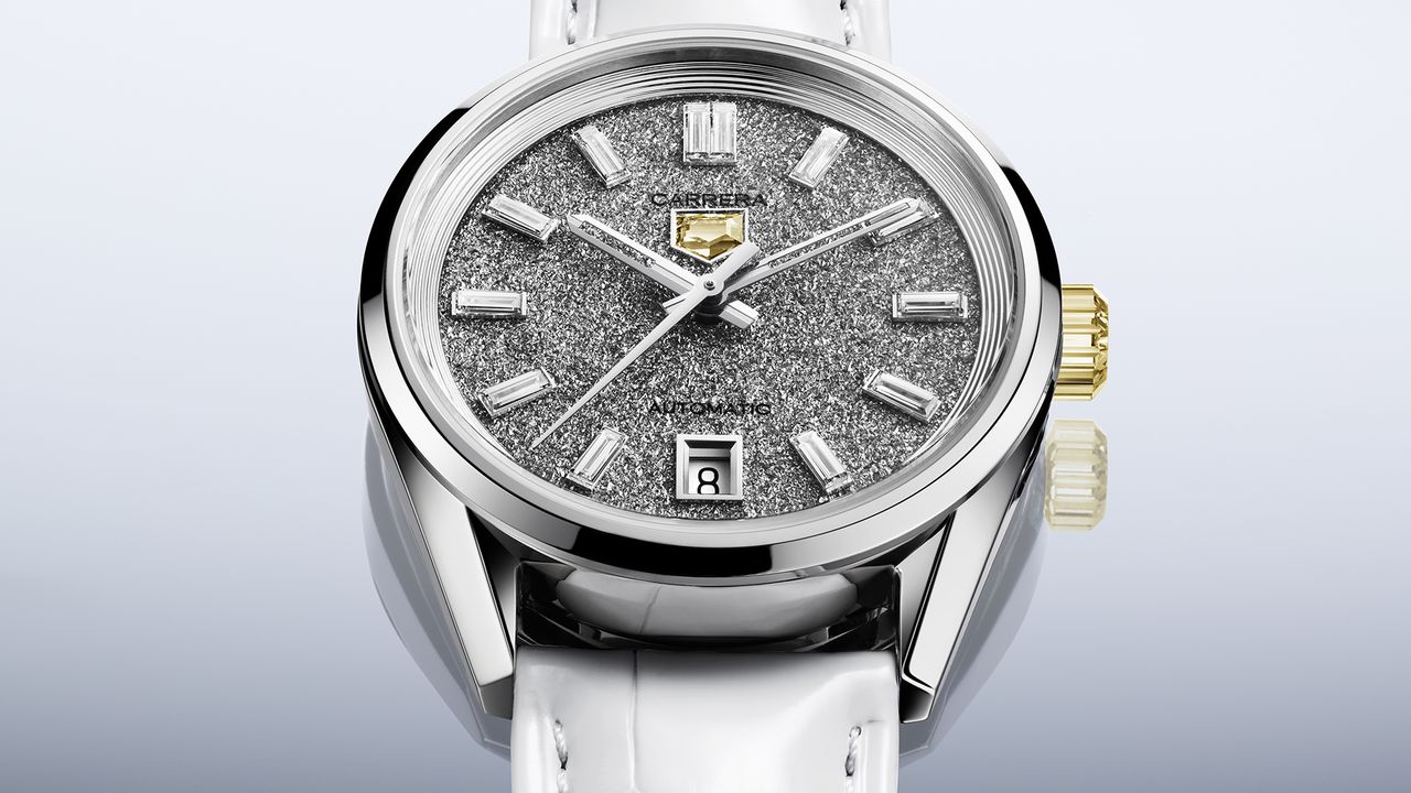 The TAG Heuer Carrera Date Diamant D&#039;Avant-Garde