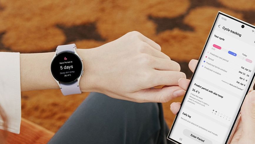 Galaxy Watch 5 period prediction feature