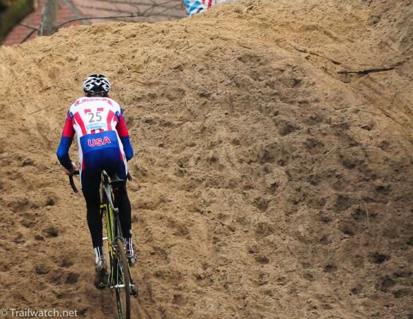 Ryan Trebon (USA) all by himself in the sand dunes